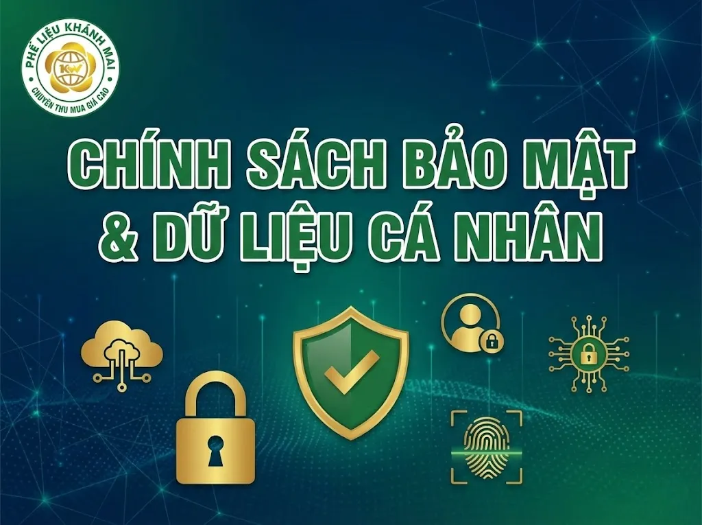 Chính sách bảo mật & bảo vệ dữ liệu cá nhân
