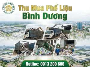 Dịch vụ thu mua phế liệu Bình Dương giá cao