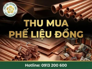Dịch vụ thu mua phế liệu đồng giá cao tại tphcm