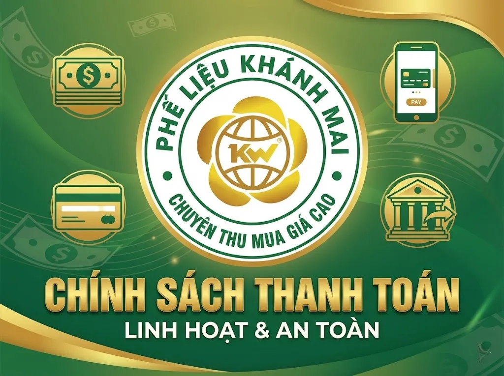 Chính sách thanh toán tại Phế Liệu Khánh Mai