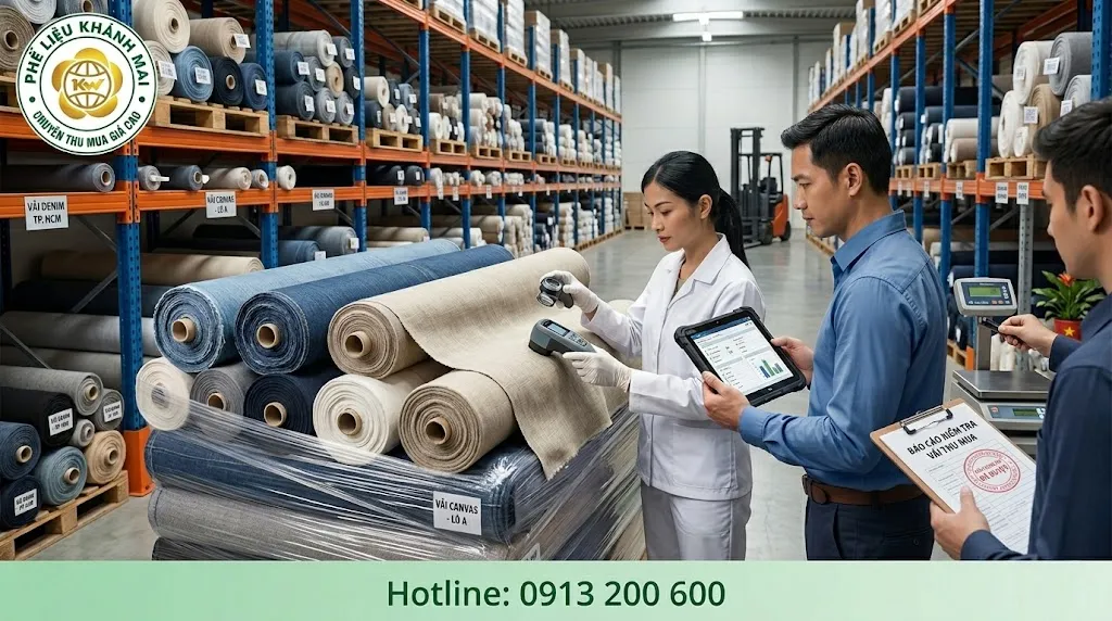 Kho vải tồn cần thanh lý theo lô để giải phóng mặt bằng