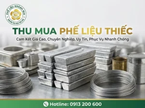 Dịch vụ thu mua phế liệu thiếc giá cao, chuyên nghiệp
