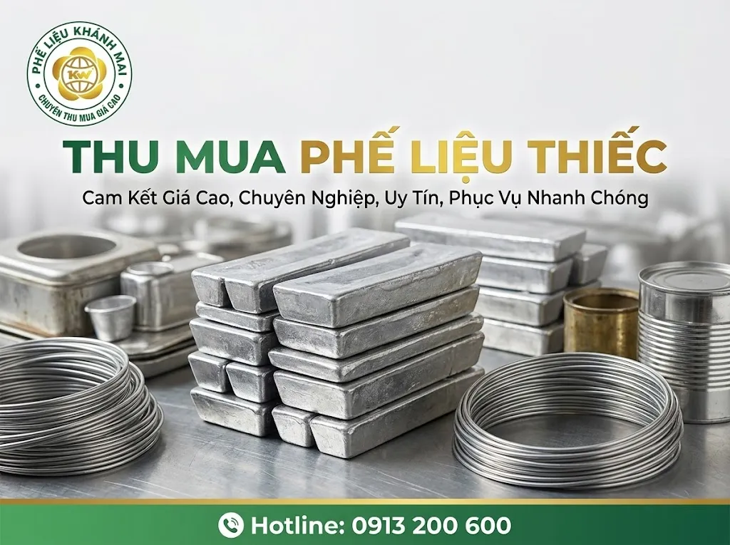 Dịch vụ thu mua phế liệu thiếc giá cao, chuyên nghiệp